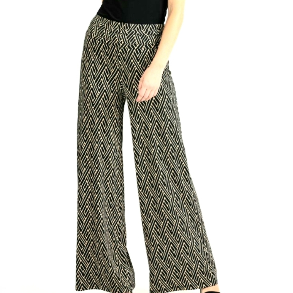 Joseph Ribkoff Flare pants pull on
